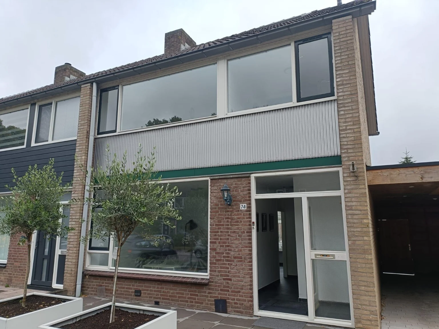 Dezelfde tussenwoning vóór de renovatie